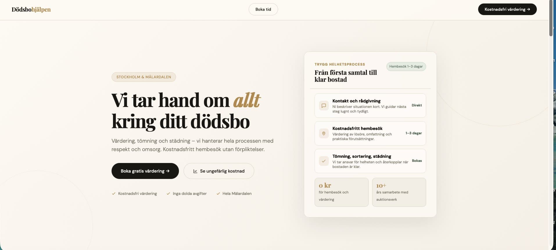 DBHjälp — startsidan, dbhjalp.se